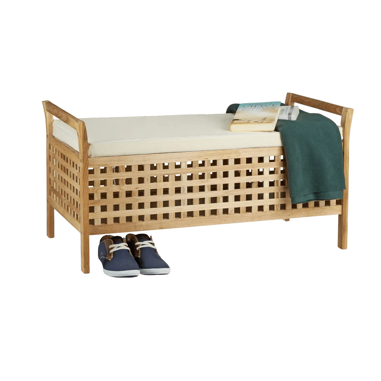 Chinese Walnut Wood Seating Bench