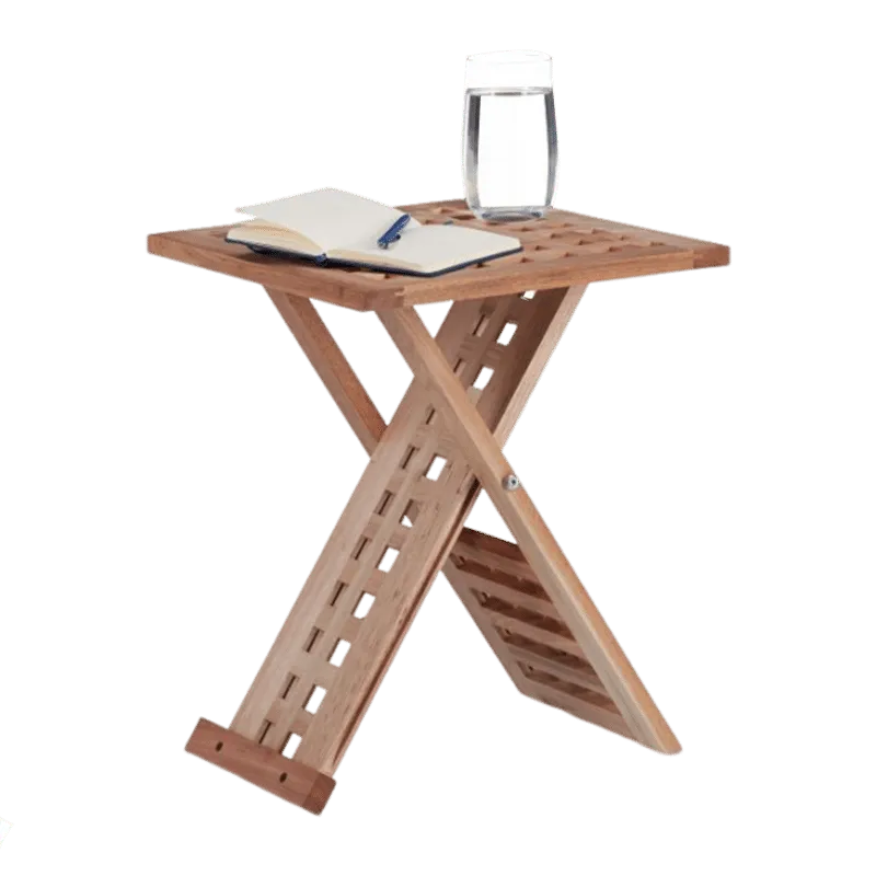 Chinese Walnut Wood Small Folding Table