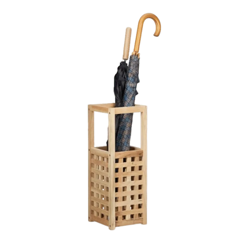 Chinese Walnut Wood Umbrella Stander