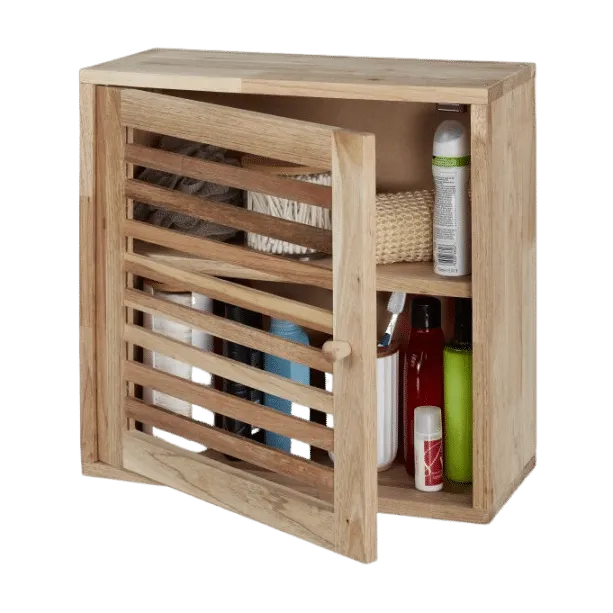 Chinese Walnut Wood Wall Hanging Cabinet(Strip)