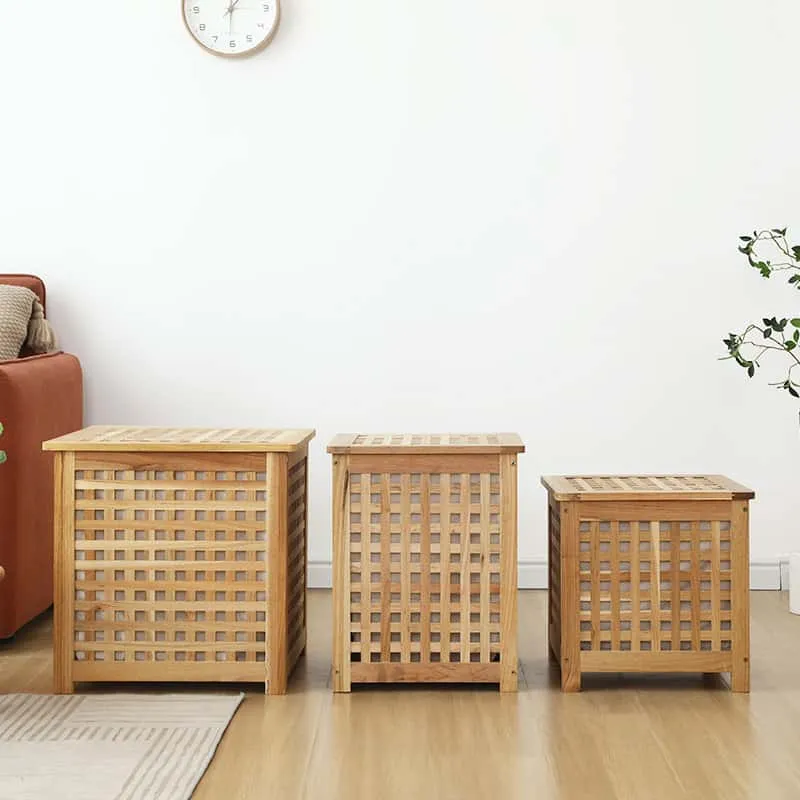 Chinese Walnut Wood New design solid wood storage box with door